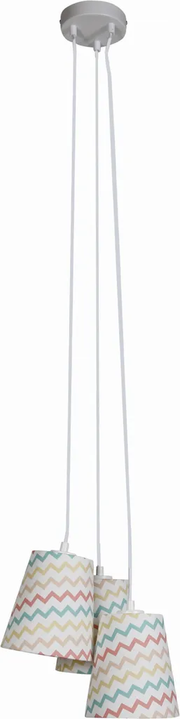 Lustre blanc design RIVER 33-62932 parfait pour éclairer salle à manger