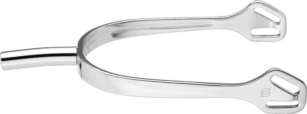 Sprenger ULTRA fit Sporen 35 mm abgerundet Edelstahl, Größe:Halsl.35 mm-flach-ohne Rad