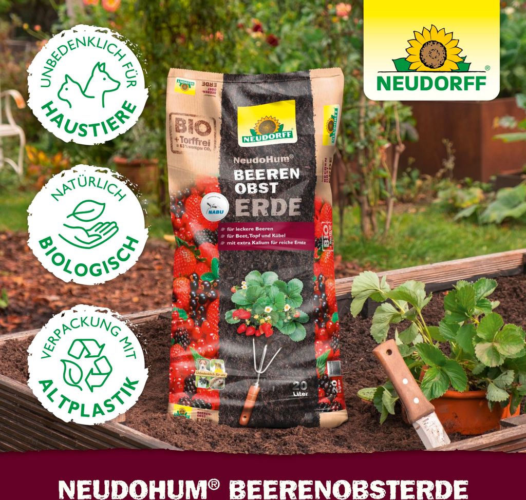 NEUDORFF® NeudoHum® Beerenobsterde 20 Liter Produktbild 14