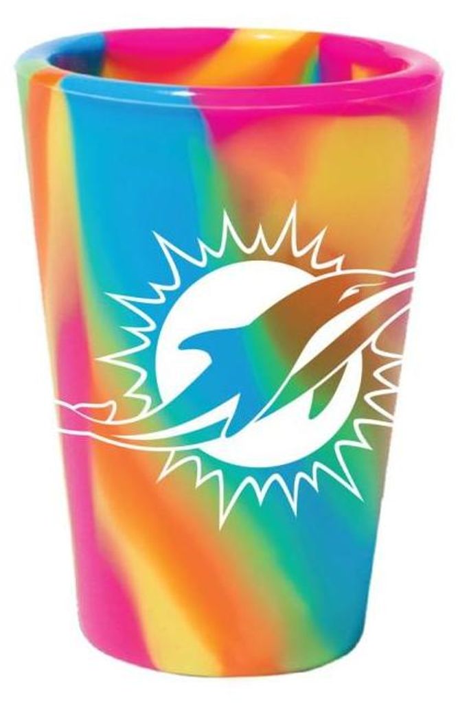 Miami Dolphins Silicone Shot Glass