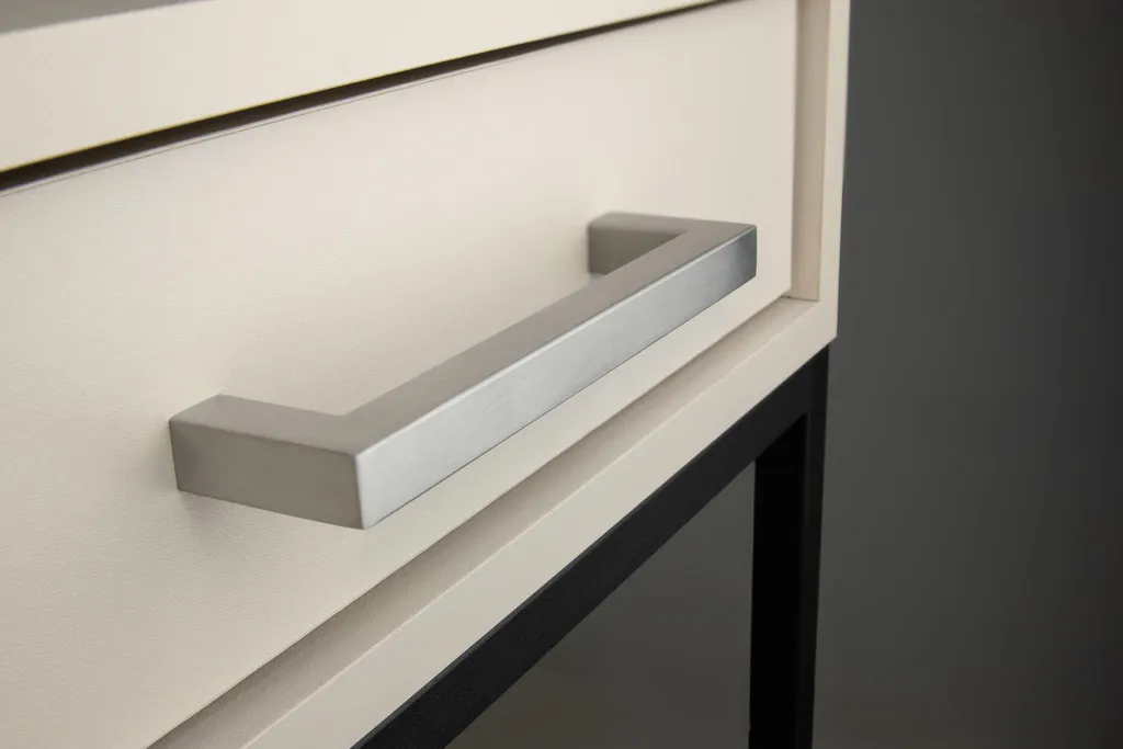 Maniglie Cucina 128mm Acciaio Inox Opaco Eleganti | Set 10 Pezzi - 2