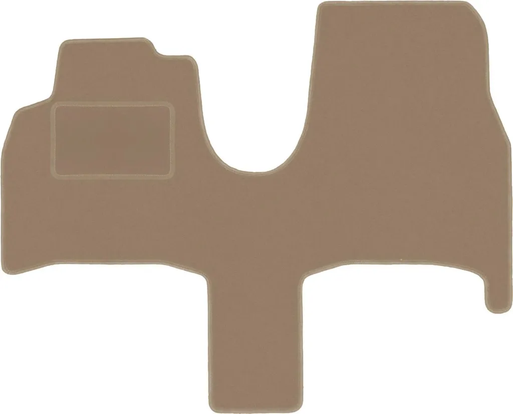 Tappetino Guida Peugeot 807 Beige | Velluto Alta Densità 02-14