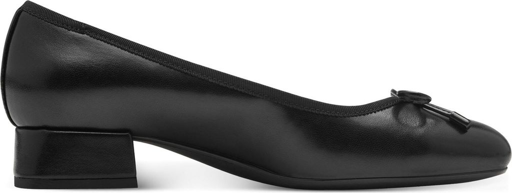 MARCO TOZZI Damen Pumps matt Lack Metallic Finish 2-22208-43, Größe:37 EU, Farbe:Schwarz