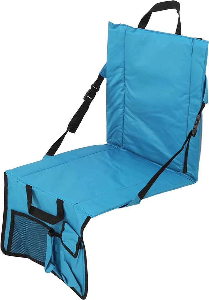 Siège de gradin portable rembourré avec dossier réglable Oxford 600D