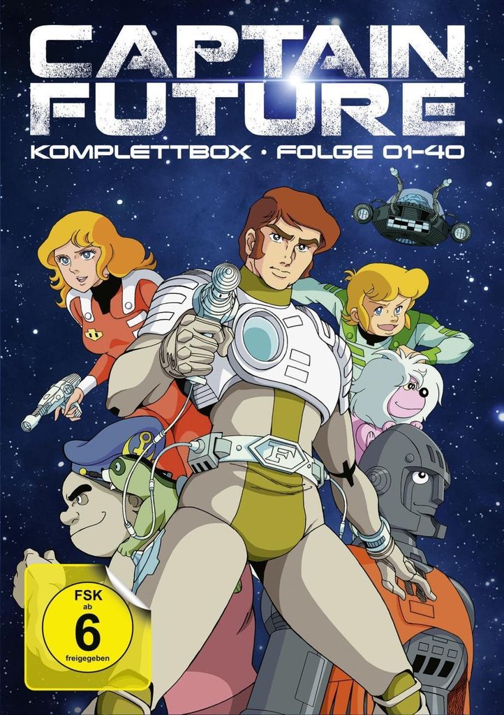 Captain Future Komplettbox Produktbild 
