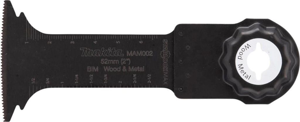 Makita Tauchsägeblatt MAM002 52x70mm 1,4mm für Multifunktionswerkzeug B-66416