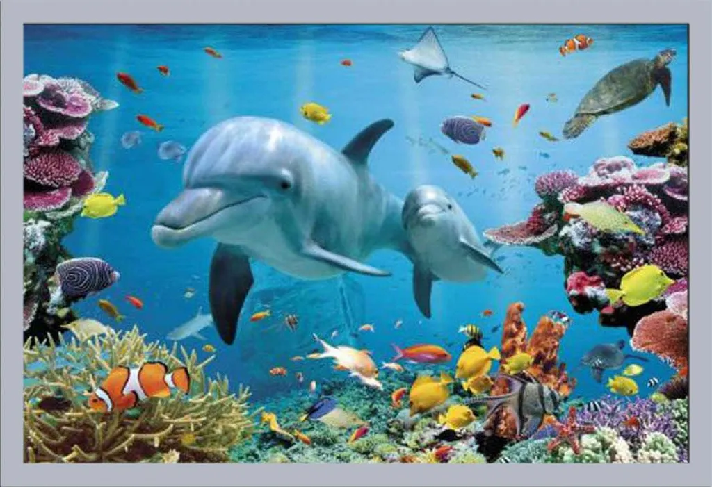 Quadro Delfini Shinsuke Maxi - Cornice MDF Argento Lucido