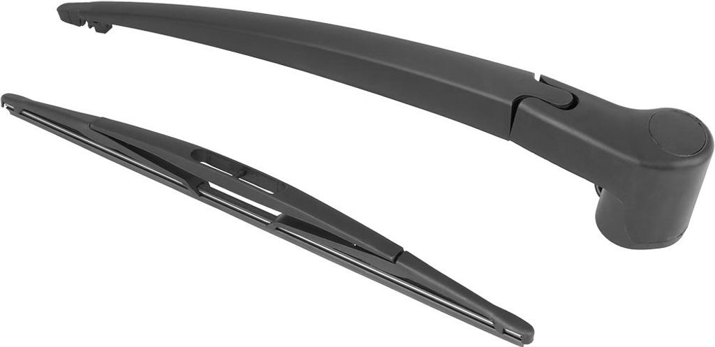 345mm 13 ''Heckscheibenwischerblatt Arm Satz Schwarz für PkW
