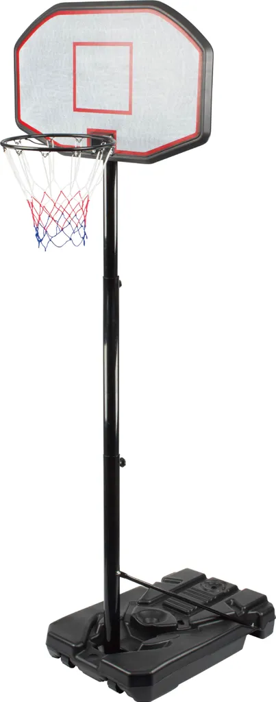 Aga Panier de basket MR6001 - Panneau de basket réglable sur pied noir