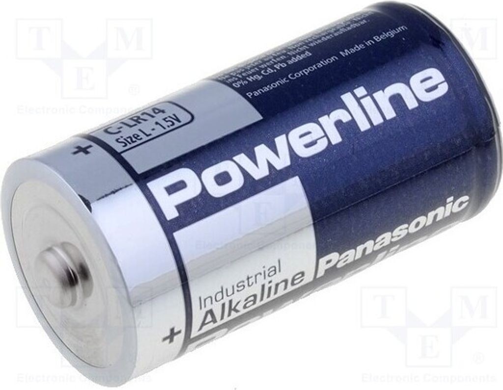 1x Batterie: alkalisch C aufladbar(nein) Batterien 1,5V