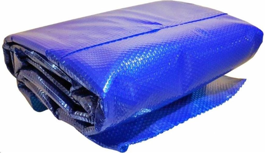 Solarfolie / Solarplane blau 400 my PREMIUM Zuschnitt rund , Größe:Ø 4.00 m