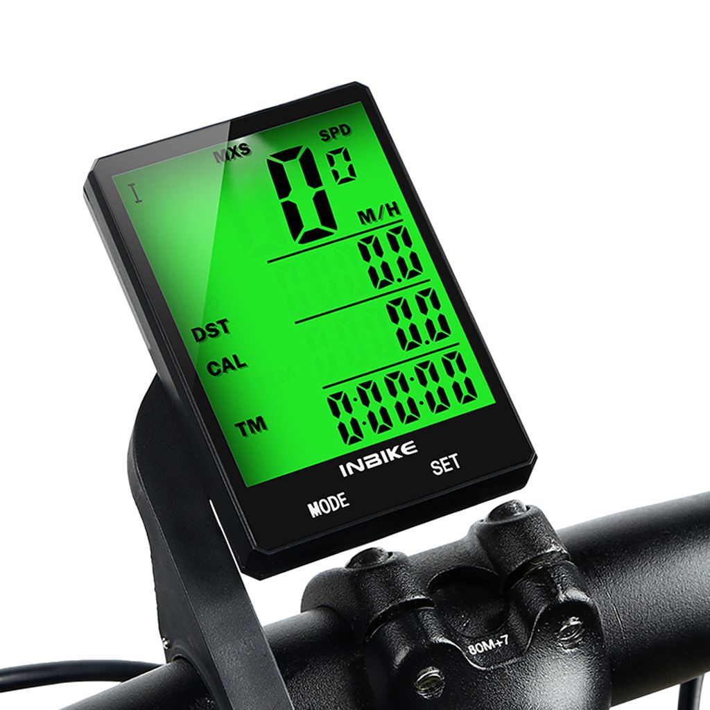 Multifunktions-Fahrrad-GPS-Stoppuhr, leuchtend drahtlos für