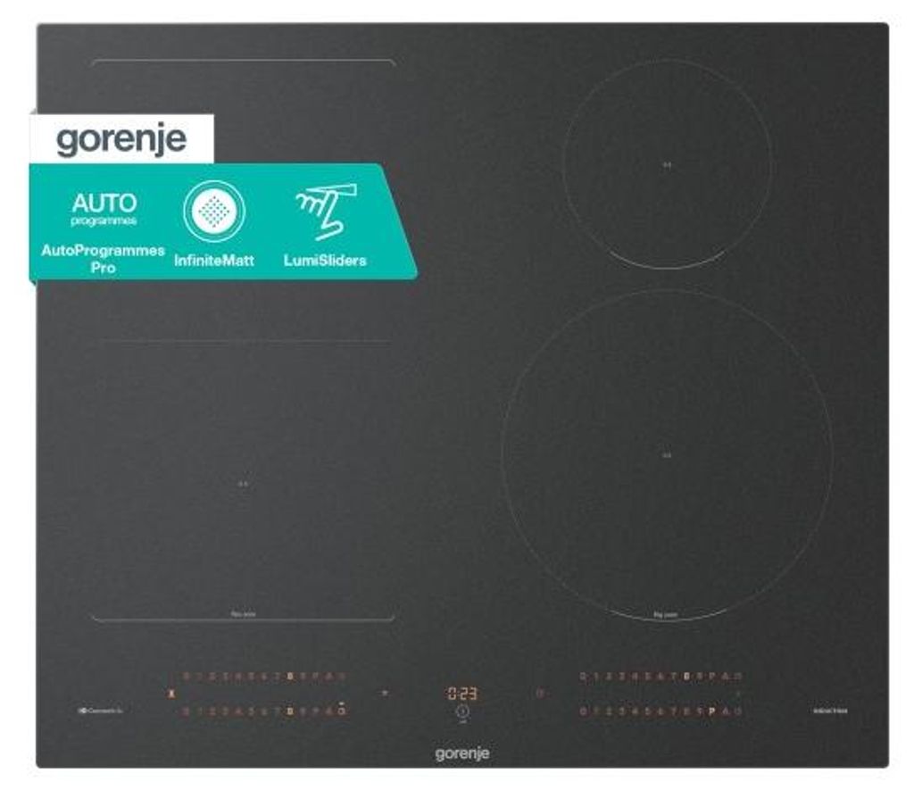 GORENJE Induktionskochfeld 60cm AreaFlex WiFi Matt Immagine del prodotto 