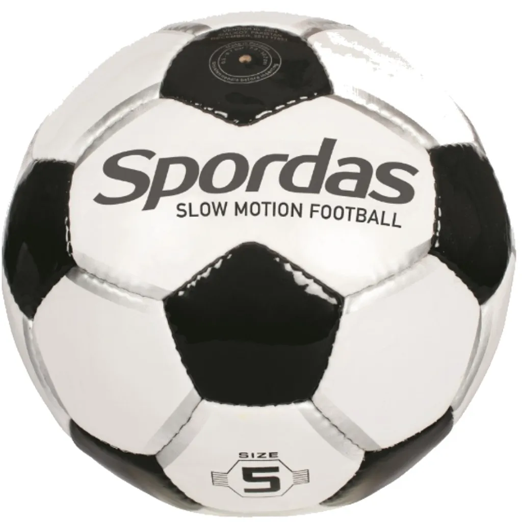 Ballon de football lesté Spordas Slow Motion - T5 pour la technique