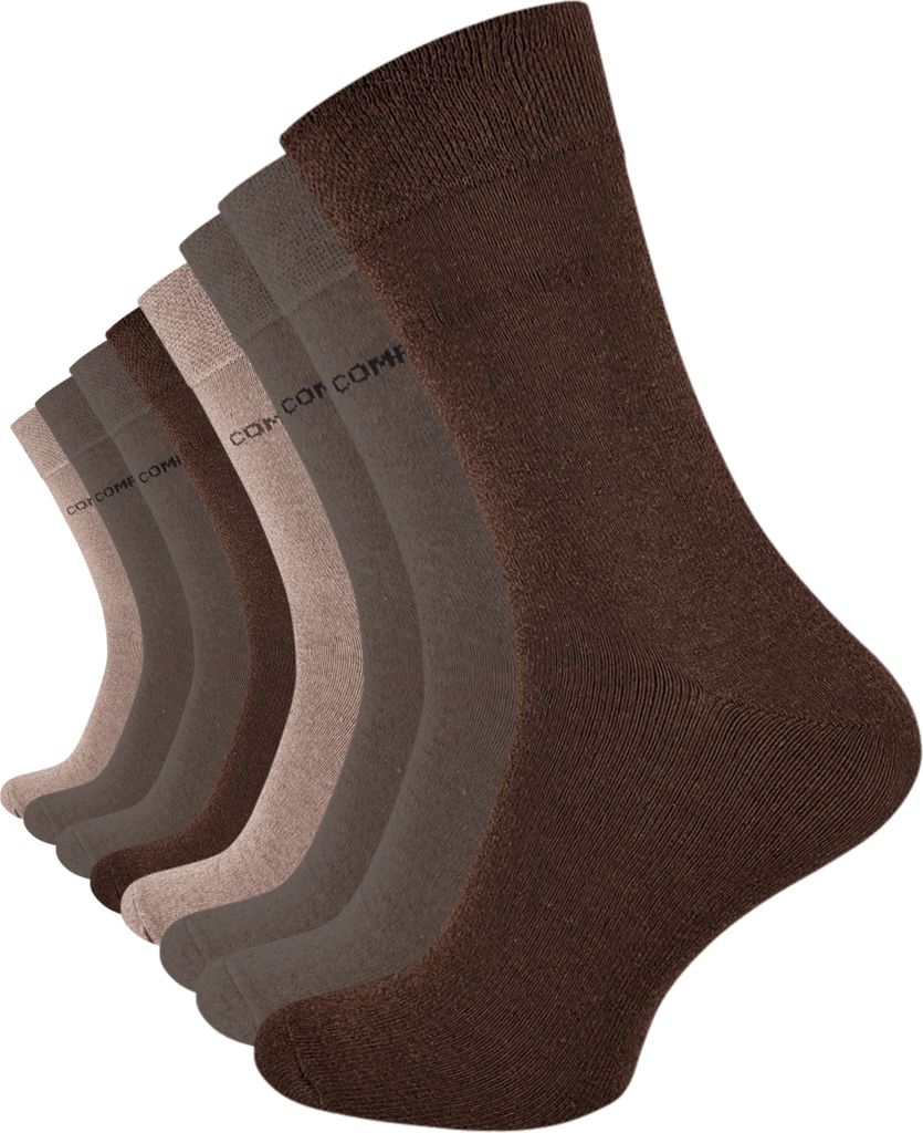 Cotton Prime Socken COMFORT 8 Paar, ohne Gummibund 39-42