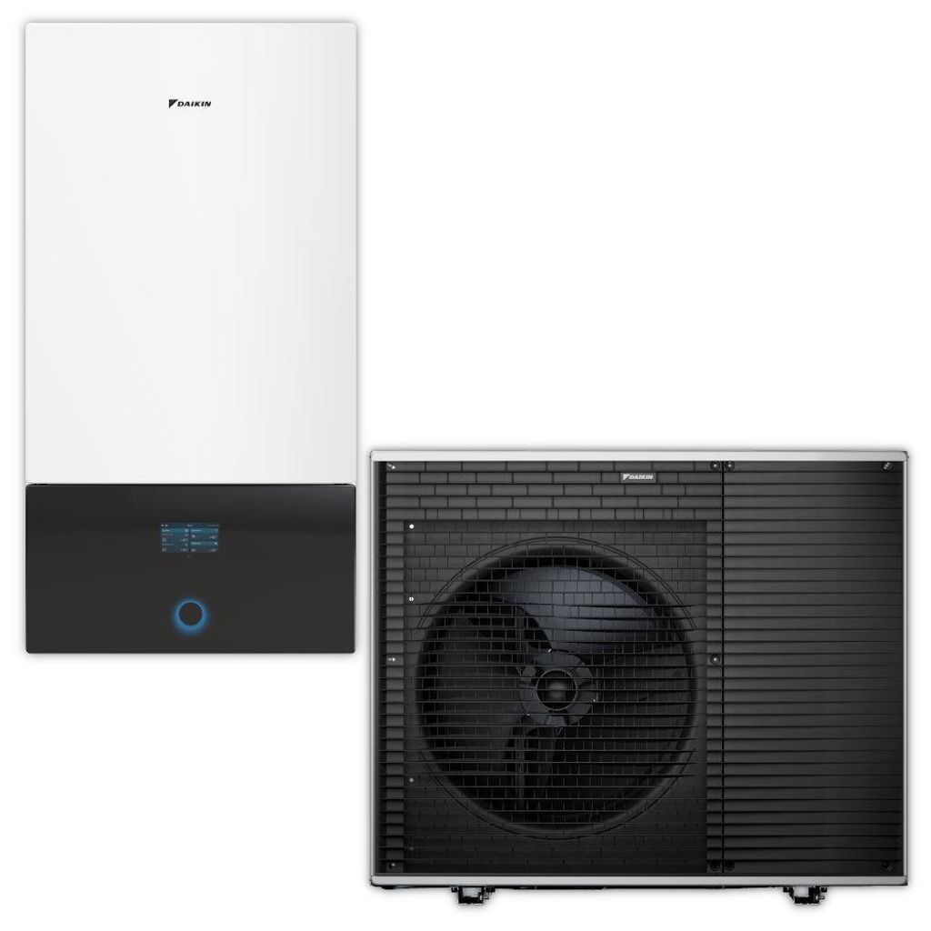 DAIKIN Luft/Wasser-Wärmepumpe | Altherma 4 H W | 6 kW + 9 kW Heizstab