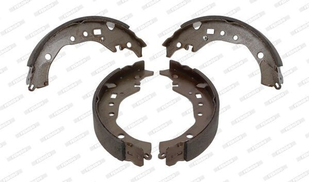 FERODO Bremsbackensatz Trommelbremse Hinten für TOYOTA Yaris Schrägheck (P13) 229mm FSB4197