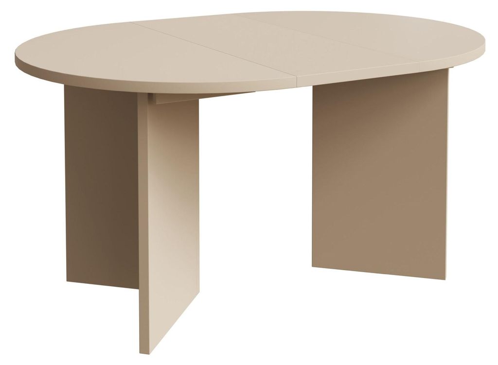 Selsey Ovo – Ausziehbarer Esstisch, rund, 110–190 x 110 cm, Produktbild 