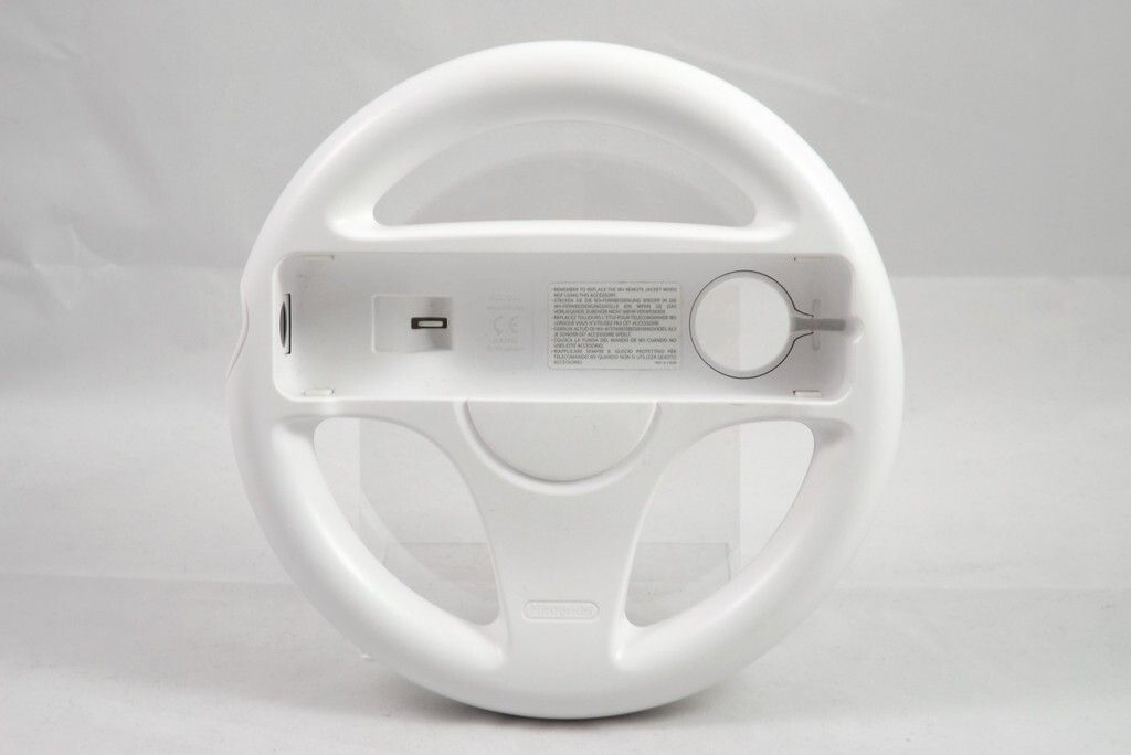 Original Nintendo Mario Kart Wii Lenkrad / Wheel Weiß Produktbild 2