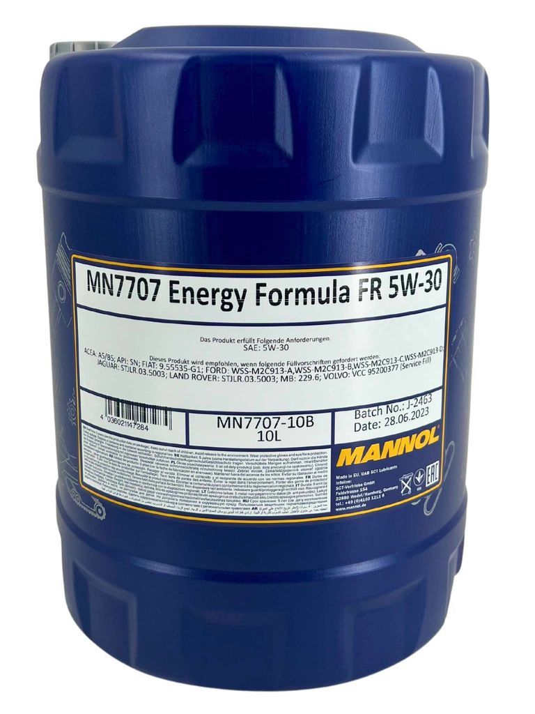 Mannol Energy Formula FR 5W-30 10 Liter (MN7707-10) Produktbild 