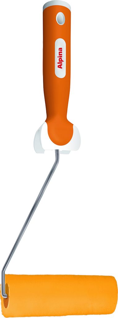 Alpina Farbroller Wandschutz 12 cm mit Soft-Touch Griff Produktbild 