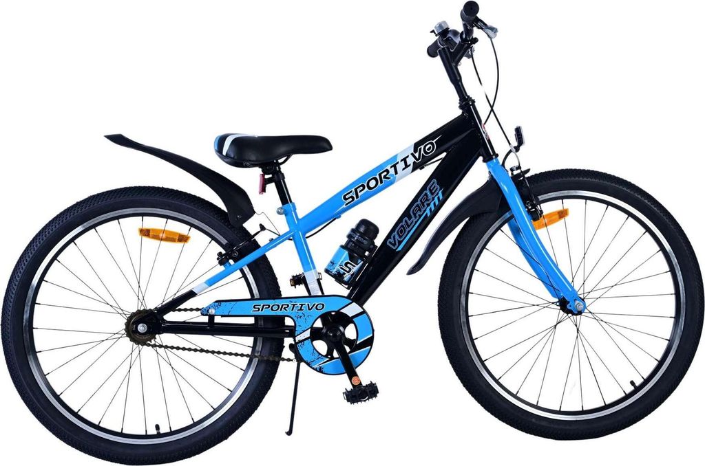 Volare Sportivo Kinderfahrrad - Jungen - 24 Zoll - Schwarz Produktbild 