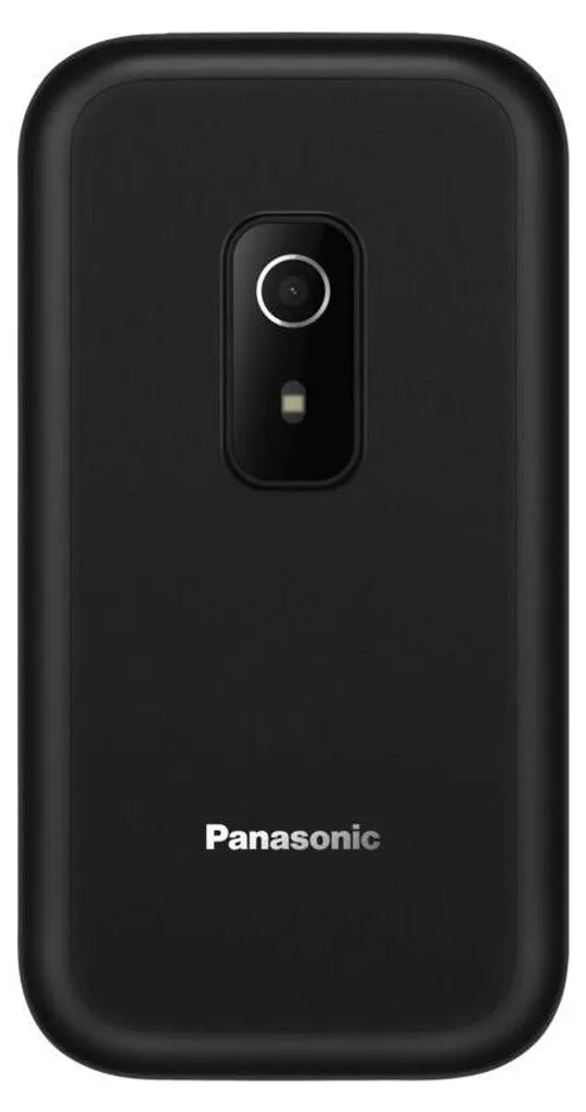 Panasonic KX-TF600EXB Téléphone Portable Clapet Noir avec Écran 2,8 Pouces