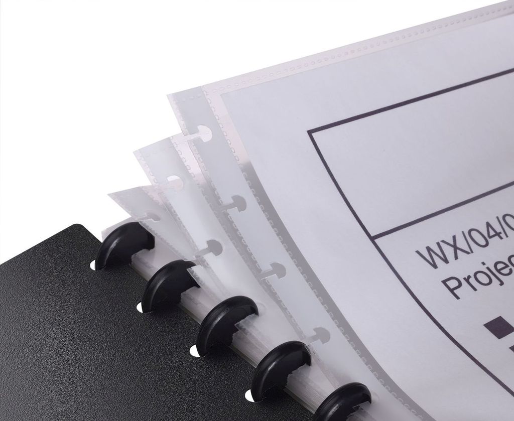 Ersatzhüllen für Sichtbuch Eligo ReOrganiser A4 20 Hüllen PP transaprent