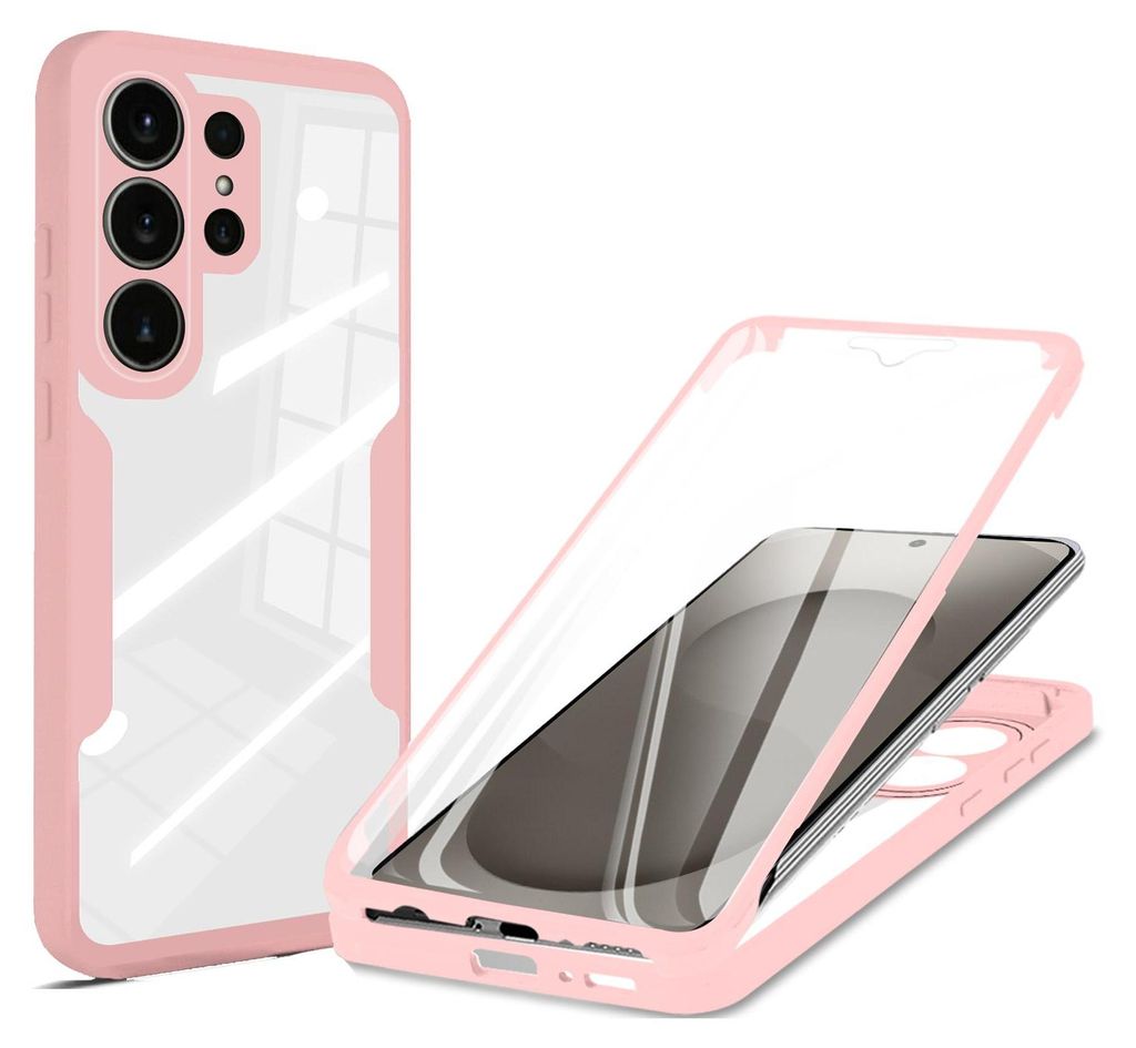 360° Grad Hülle für Samsung Galaxy S26 Ultra vollschutz mit Produktbild 