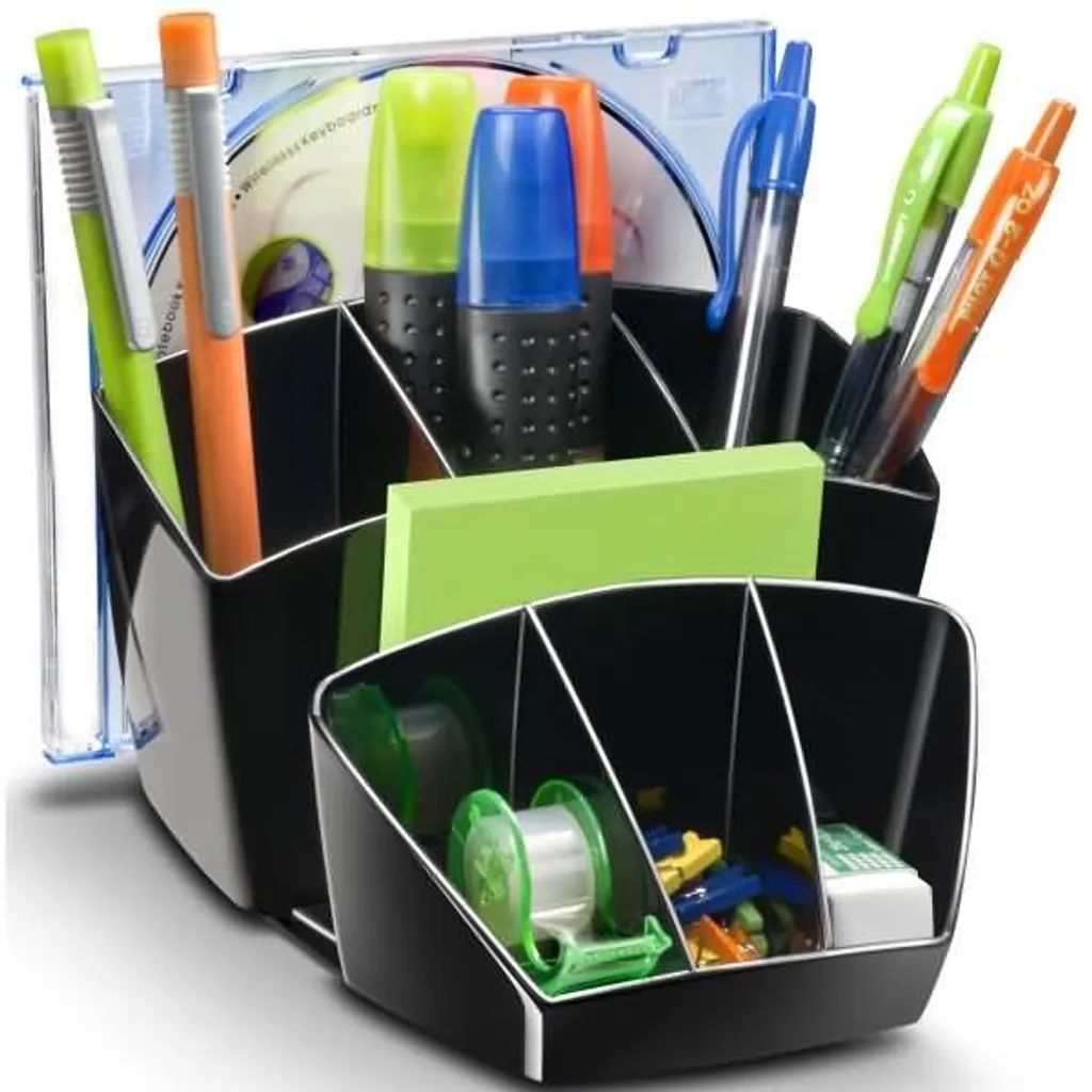 Rangement bureau CEP Multikocher 8 compartiments pour trier vos stylos - 2