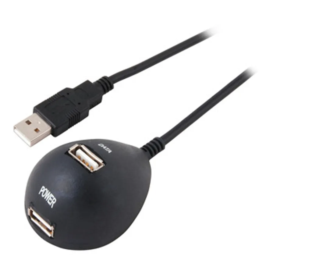 Câble Extension USB 1.5m Noir EFB - Solution pour Port USB Inaccessible