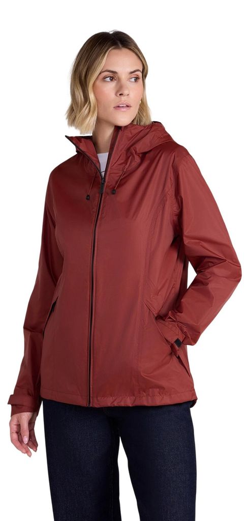Animal - "Swerve" Jacke, wasserfest für Damen, Leicht MW5162 (36 DE) (Rostfarben)