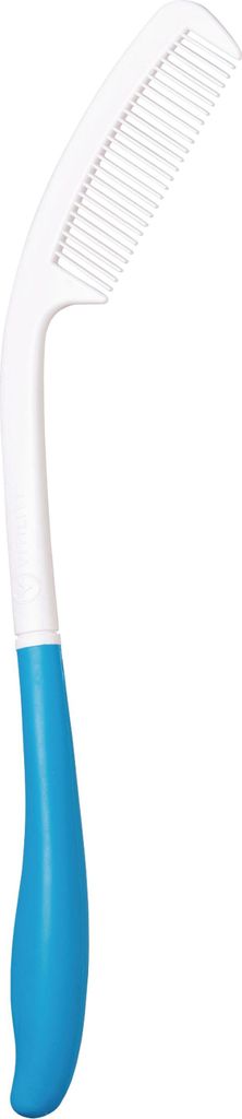 Vitility Haarkamm für Erwachsene - blau/weiß