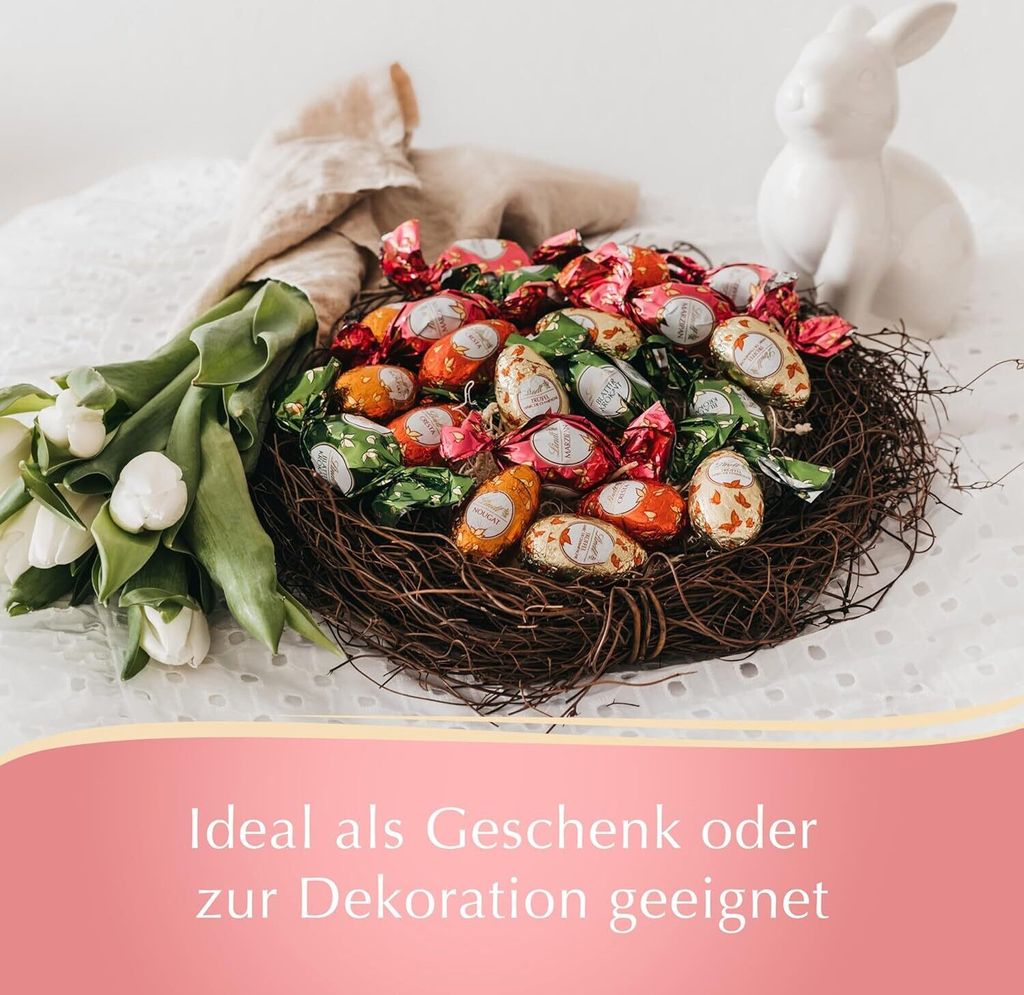 Wydrążona figurka Lindt Gold Bunny z czekolady z mleka Zdjęcie produktu 6