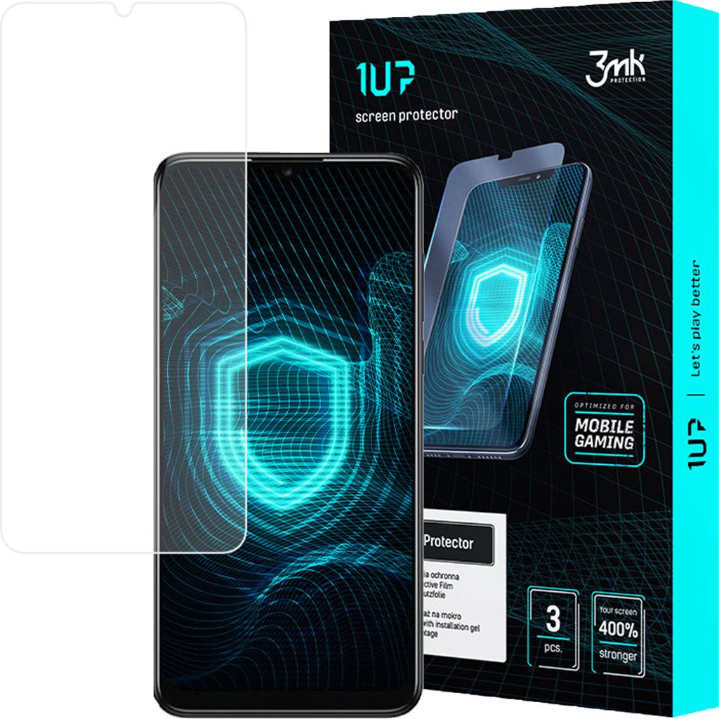 3mk Display Schutzfolie 1UP für TCL 30 SE transparent Gaming (3 Stück)