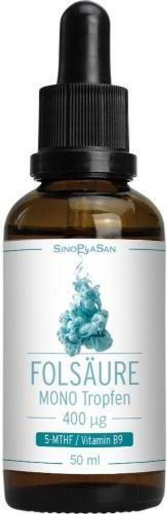 Folsäure Mono 400 \µg 5-Mthf Tropfen zum Einnehmen 50 ml