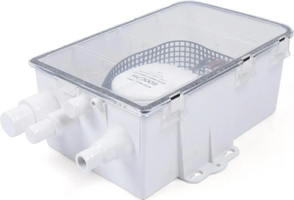Pompa per Acque Grigie 12V 600 GPH | Soluzione Off-Grid ABS Dura - 4