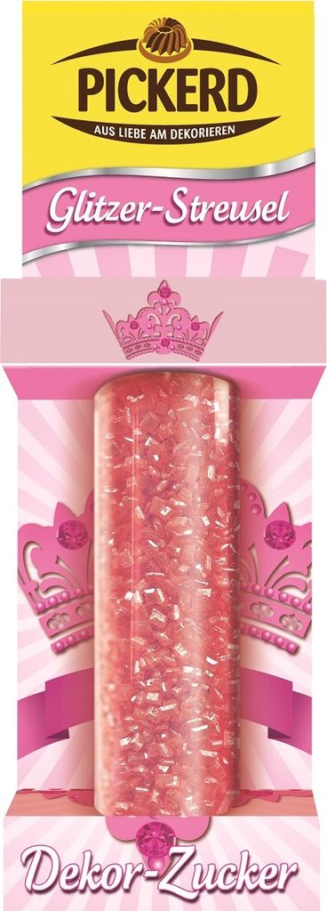 PICKERD Glitzer-Streusel rosa 34 g Produktbild 