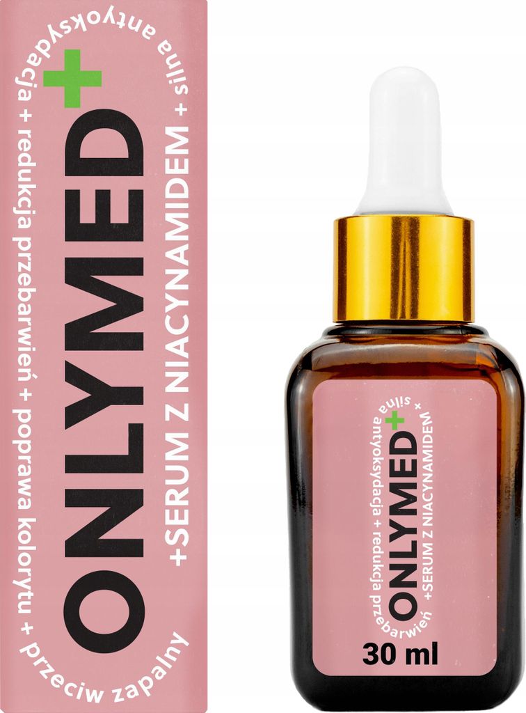 Serum gegen Verfärbungen und Flecken mit echtem Niacinamid, wirksam Onlymed