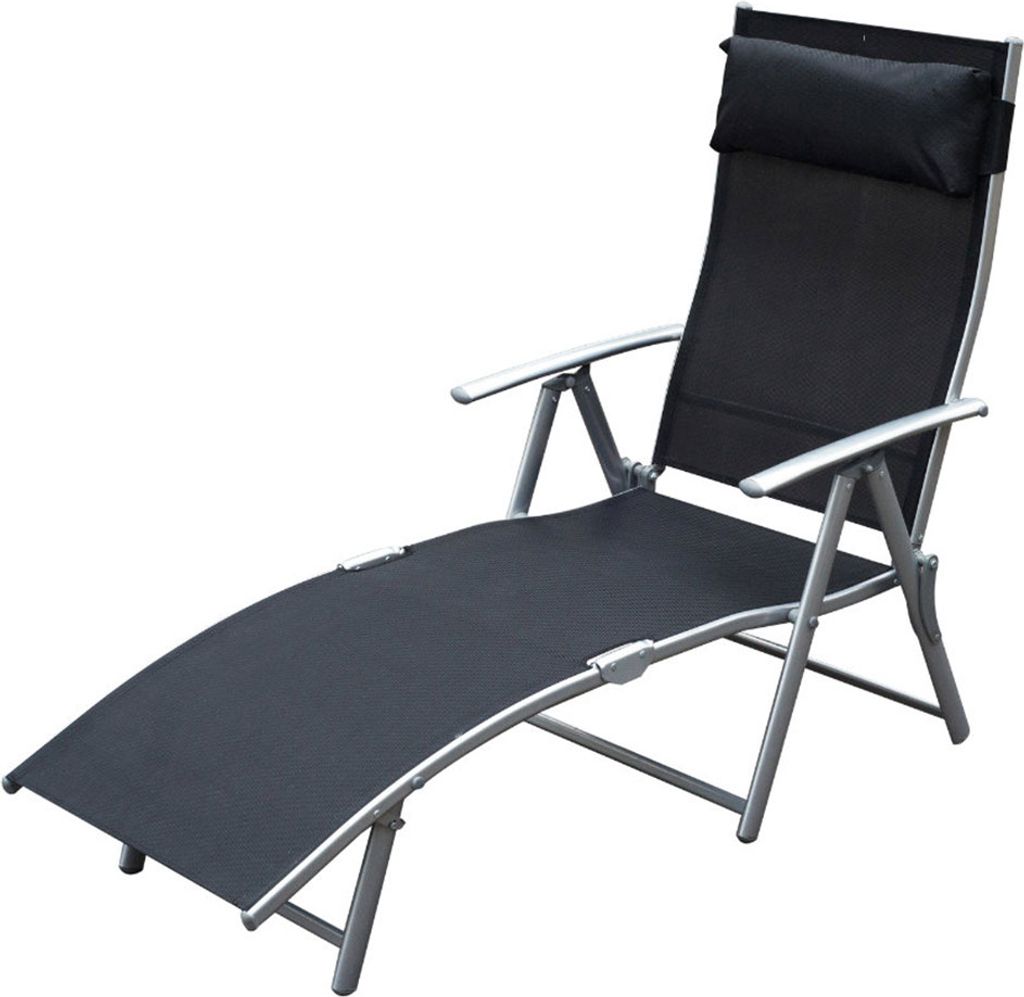 Záhradné lehátko OUTSUNNY 84B-184BK Obrázok produktu 
