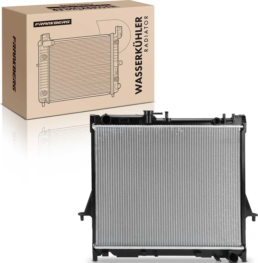 Radiateur d'eau de refroidissement pour Isuzu D-Max I 2.5 DiTD 4x4 1x