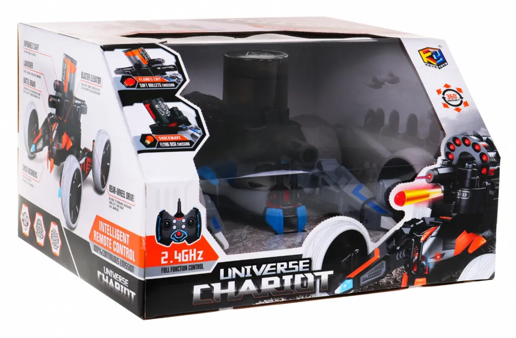 Char de combat télécommandé Crawler avec 150 munitions de tir enfant - 7