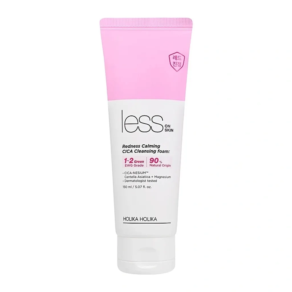 Mousse nettoyante peaux sensibles Holika Holika CICA 150ml