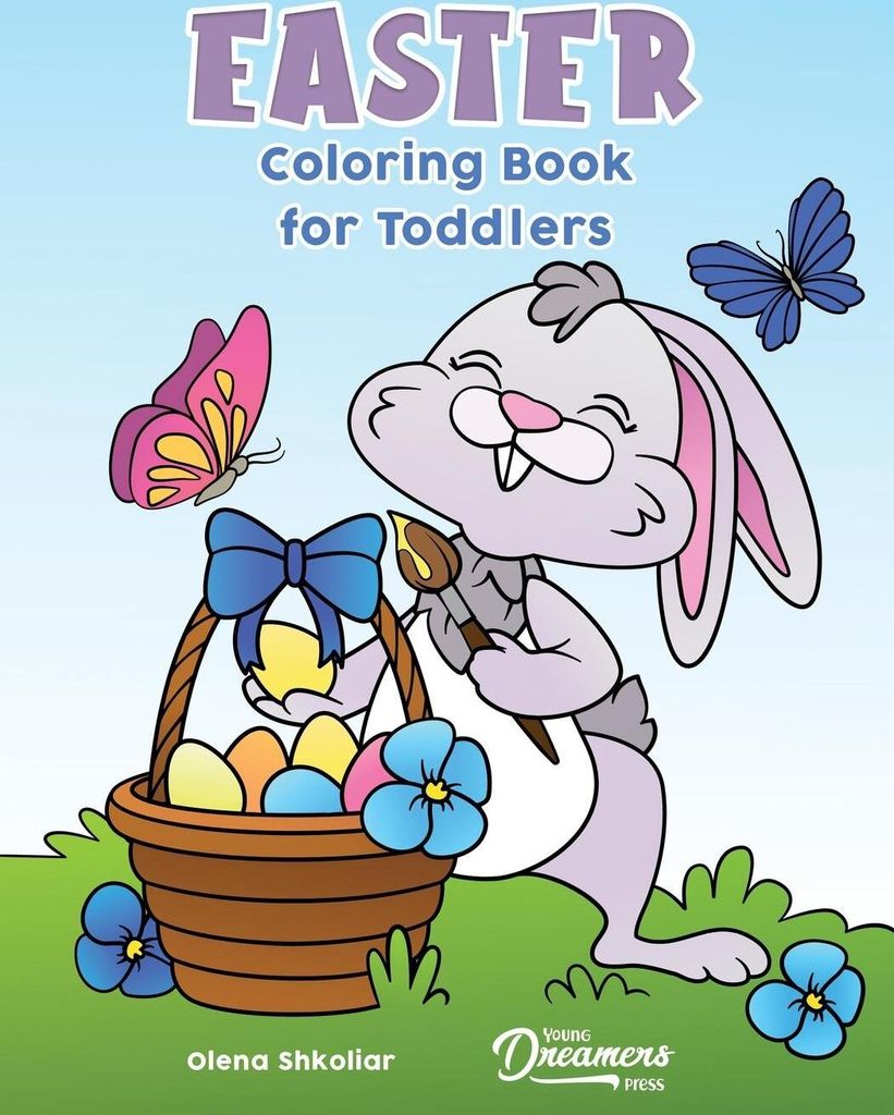Easter Coloring Book for Toddlers