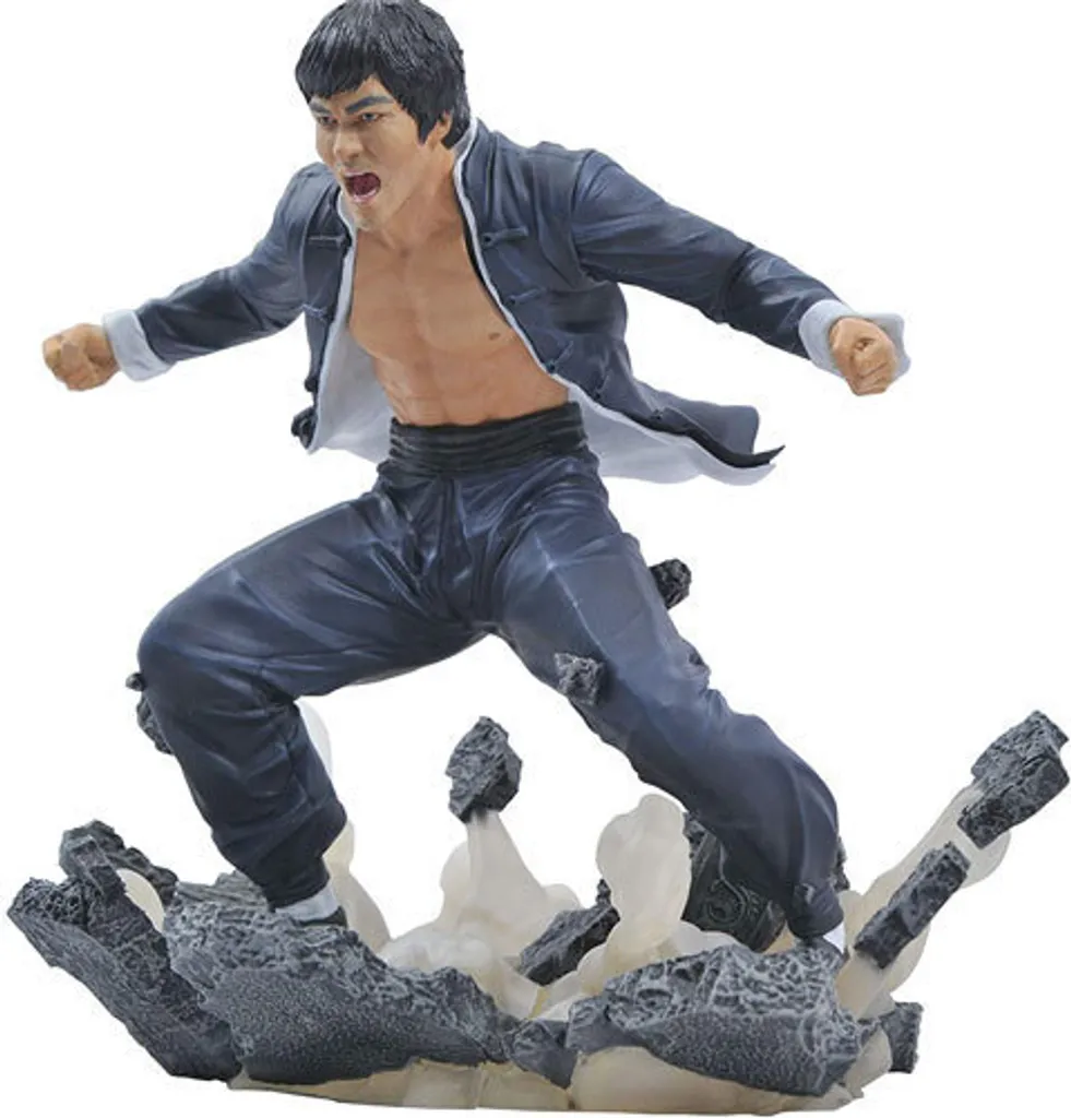 Figurine Bruce Lee 23cm Diamond Select Gallery - Accessoire de Collection