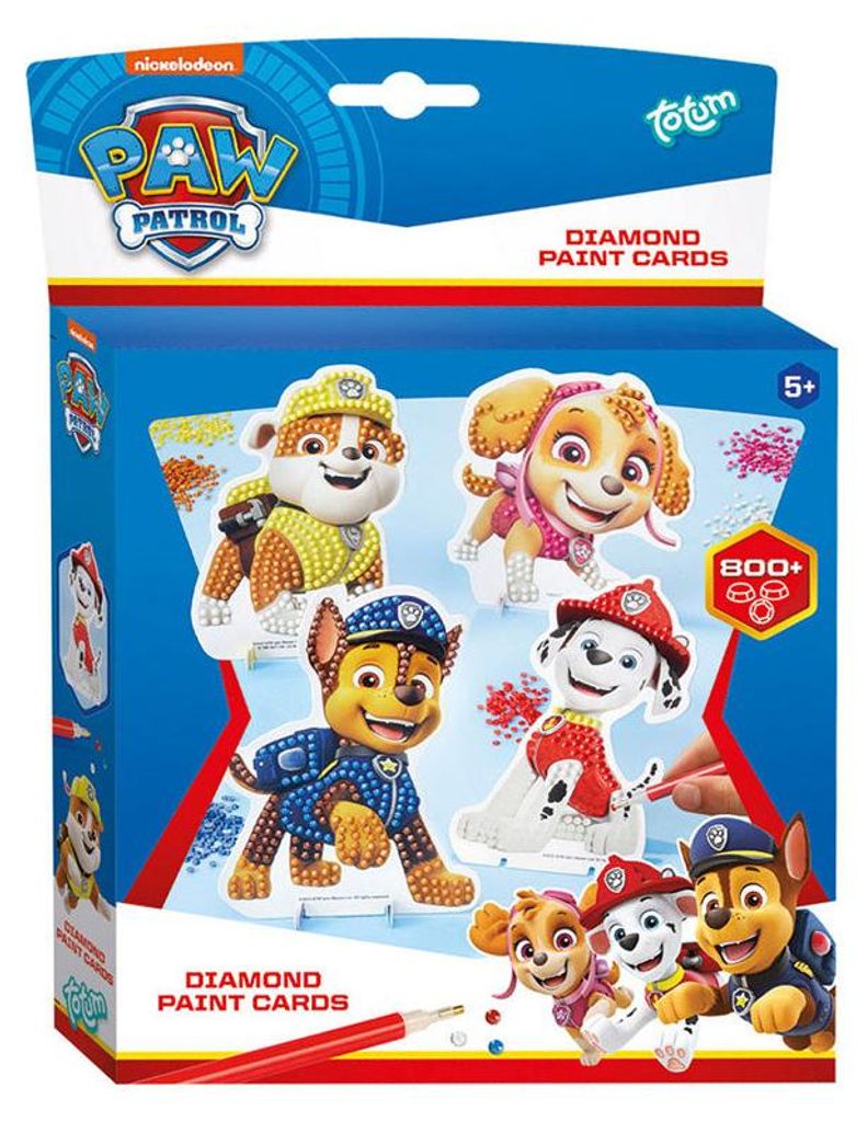 Totum PAW Patrol Diamond Painting Knutselset Image du produit 