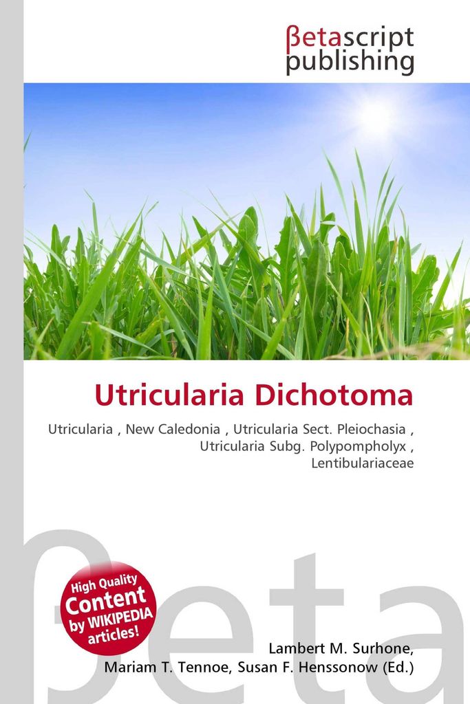 Utricularia Dichotoma