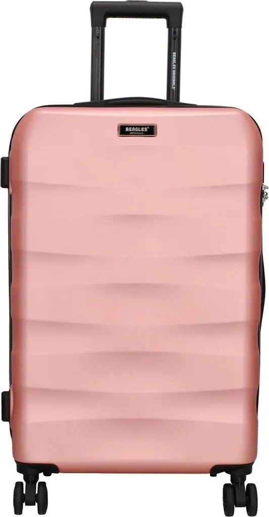 Valise moyenne Beagles Originals Or rose parfaite pour vos voyages en avion