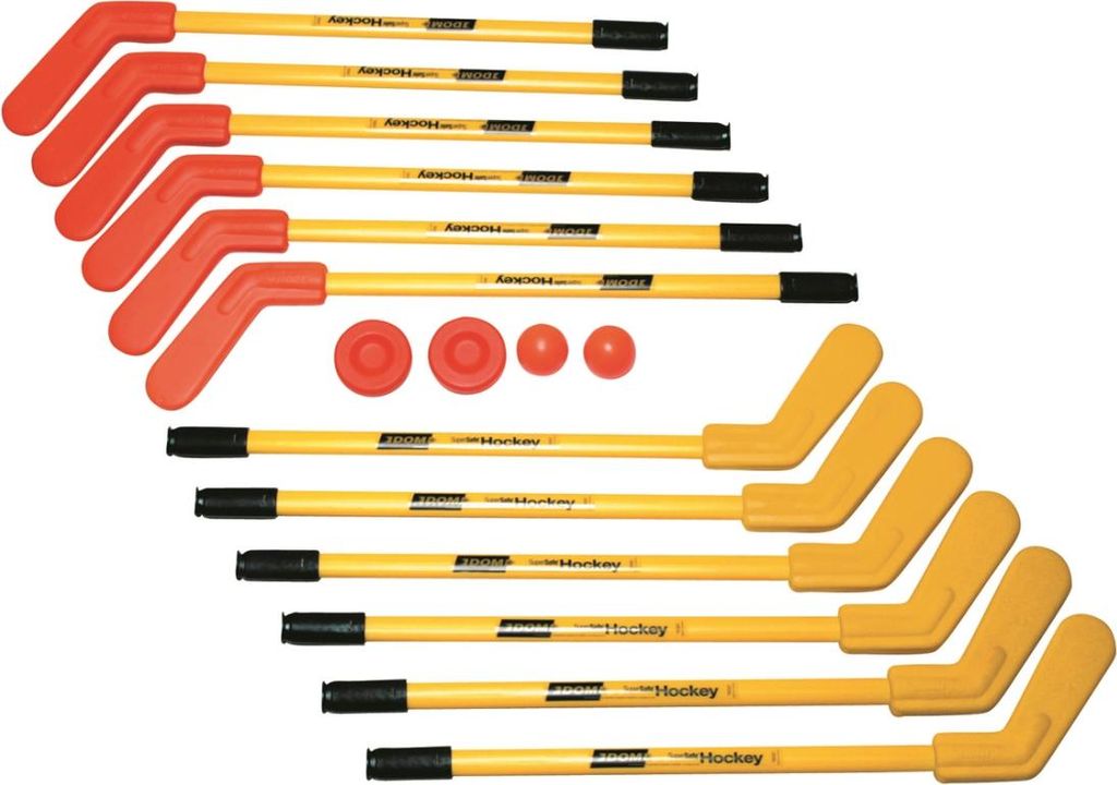 Dom Sports Hockey Set Supersafe - sicheres Hockeyspiel für Kinder