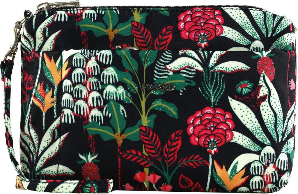 PICARD Kosmetiktasche Umhängetasche Switchbag Cosmetic Pouch Jungle bunt